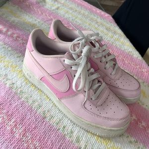 nike pink air force ones ! so cute and fun but don't wear enough !